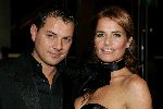 Amsterdam 21 oktober 2005
Televizierringuitreiking in ij theater.
Mariska Hulscher met vriend Arie Schouwenaar