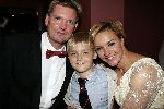 Amsterdam 2 oktober 2005
Premiere Beauty and the beast in Carre.
Mariska v Kolck en haar man en haar jarige zoon Christophe