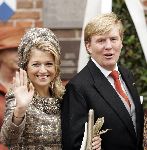Naarden 22 oktober 2005
Huwelijk van Prins Floris en Prinses Aimee in kerk Naarden.
Prinses maxima en Prins Willem Alexander