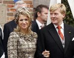 Naarden 22 oktober 2005
Huwelijk van Prins Floris en Prinses Aimee in kerk Naarden.
Prinses maxima en Prins Willem Alexander