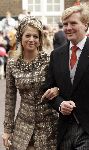 Naarden 22 oktober 2005
Huwelijk van Prins Floris en Prinses Aimee in kerk Naarden.
Prinses Maxima en Prins Willem Alexander
