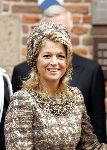 Naarden 22 oktober 2005
Huwelijk van Prins Floris en Prinses Aimee in kerk Naarden.
Prinses maxima