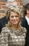 Naarden 22 oktober 2005
Huwelijk van Prins Floris en Prinses Aimee in kerk Naarden.
Prinses maxima