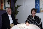 Amsterdam 2 oktober 2005
Presentatie cd Wim Sonneveld in nieuwe de la mar theater.
Mies Bouwman met haar man