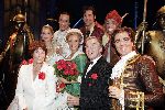 Amsterdam 2 oktober 2005
Premiere Beauty and the beast in Carre.
Willem Nijholt Mies Bouwman Mariska v Kolck rene v kooten Chantal janzen en Stanley Burlesson