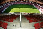 Eindhoven, 31 Oktober 2005
Training t.g.v. Championsduel PSV-AC Milaan
Het stadion dat morgen vol zit met 35000 toeschouwers.
Foto gemaakt vanuit het hoogste punt in het PSV-stadion
© Foto Bart Bel