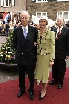 Naaren 22 oktober 2005
Huwelijk van Prins Floris en Prinses Aimee in kerk Naarden.
Paul Nouwen met vrouw