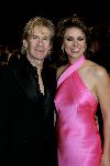 Amsterdam 21 oktober 2005
Televizierringuitreiking in ij theater.
Pernille la Lau met Addy v d Krommenacker