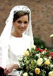 Naarden 22 oktober 2005
Trouwen Prins Floris en Aimee Sohngen in kerk naarden Vesting. 
Prinses Aimee