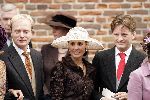 Naaren 22 oktober 2005
Huwelijk van Prins Floris en Prinses Aimee in kerk Naarden.
Prinses Anita en Prins Pieter Christiaan