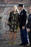 Naarden 20 oktober 2005
Trouwen Prins Floris en Aimee Sohngen in stadhuis Naarden.
Prinses Carolina