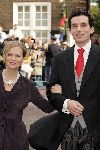 Naarden 22 oktober 2005
Huwelijk van Prins Floris en Prinses Aimee in kerk naarden.
Prinses Carolina en  Hans Sohngen