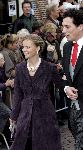 Naarden 22 oktober 2005
Trouwen Prins Floris en Aimee Sohngen in kerk naarden Vesting. 
Prinses carolina met broer Aimee
