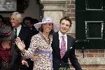 Naarden 20 oktober 2005
Trouwen Prins Floris en Aimee Sohngen in stadhuis Naarden.
Prinses Marilene en Prins Maurits