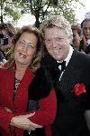 Amsterdam 2 oktober 2005
Premiere Beauty and the beast in Carre.
Robert Kranenborg met vrouw