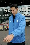Amsterdam 9 oktober 2005
Aankomst Nederlands elftal op schiphol na kwalificatie WK
Robin v Persie