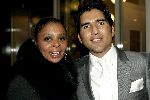 Amsterdam 10 oktober 2005
Esquire best geklede m an van 2005 verkiezing.
Rodrigo Otazu met een vriendin