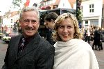 Naaren 22 oktober 2005
Huwelijk van Prins Floris en Prinses Aimee in kerk Naarden.
Schipper Jumbo VI Ruud met vrouw