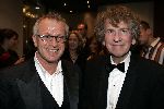 Amsterdam 2 oktober 2005
Premiere Beauty and the beast in Carre.
Seth Gaaikema met vriend