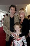 Tilburg 23 oktober 2005
Premiere Annie in schouwburg Tilburg.
Sjeel Kramers (dolly dots) met man en dochter