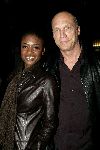 Amsterdam 5 oktober 2005
Robbie Williams concert in Paradiso .
Sylvana Simons met man