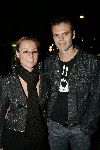 Amsterdam 5 oktober 2005
Robbie Williams concert in Paradiso .
Trijntje Oosterhuis met bril en haar man Sander
