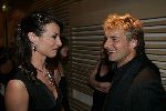 Amsterdam 21 oktober 2005
Uitreiking van de televizierring in theater aan het ij.
Irene v d Laar en Viktor Reinier