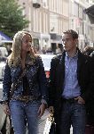 Amsterdam 1 oktober 2005
Wesley Sneijder met vrouw winkelen op pc hooftstraat.