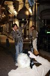 Amsterdam 2 oktober 2005
Opnames cd hoes Xander de Buisonje bij hotel l Europe.