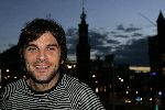 Amsterdam 2 oktober 2005
Opnames cd hoes Xander de Buisonje bij hotel l Europe.