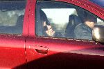 Amsterdam 17 oktober 2005
Youp van t Hek slapend in de auto op de A2 ter hoogte van Vinkeveen.