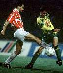Gerald Vanenburg tijdens PSV-Fortuna SC 1991