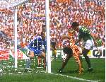 1988 Europees Kampioenschap voetbal
Nederland-Ierland 1-0
Hans v Breukelen en Gerald Vanenburg