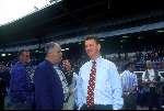 Louis v Gaal  bij het Kampioensschap van AJAX Seizoen 1995 1996 Jack v Gelder  Cor Mooij