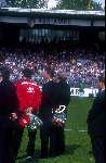 Louis v Gaal bij het Kampioensschap Seizoen 1995 1996
1996