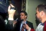 Marc Overmars wordt geintervieuwd