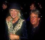 Mary Borsato met haar man