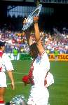 Michael Reiziger met kampioensschaal in 1996