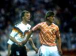 Wim kieft tijdens het Europees Kampioenschap 1988
Nederland-Duitsland 2-1