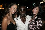 Amsterdam 4 september 2005
Presentatie Braun staafmixer.
Regilio Tuur met vriendin en Chantal Bakker (l)