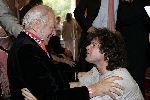 Amsterdam 2 september 2005
Presentatie boek Ramses Shaffy in hotel l'europe.
Ramses Shaffy met Frank Afolter