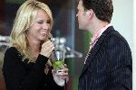 Amsterdam 4 september 2005
Linda de Mol en Beau v Erven Dorens na opnames van hun talk show in panama.
