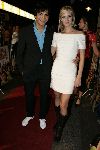 Amsterdam 4 september 2005
Premiere Schnitzel paradijs in city theater.
Bracha v Doesburgh met Mounir Valentyn