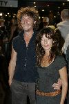 Amsterdam 4 september 2005
Premiere Schnitzel paradijs in city theater.
Nadja Hubscher met vriend