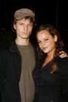 Amsterdam 31 augustus 2006
presentatie cd DJ Chuckie in Onnasis.
Anna Speller met vriend