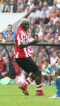 Eindhoven, 17 September 2006
Kompetitiewedstrijd PSV-Feyenoord, eindstand 2-1
Arouna Kone
© Foto Ronald Otter