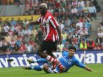 Eindhoven, 17 September 2006
Kompetitiewedstrijd PSV-Feyenoord, eindstand 2-1
Arouna Kone in duel met Karim Saidi