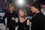 Eindhoven, 3 September 2006
Dancing On Ice ( 2e avond )
Babette v Veen met haar man Bas Westerweel en partner  Thomas( 2e afvaller na skate-off )
