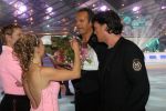 Eindhoven, 27 Augustus 2006
Dancing On Ice van RTL 4 2006
Babette v Veen samen met haar man Bas Westerweel en afvaller Bert Kuizenga