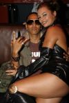 Amsterdam 31 augustus 2006
presentatie cd DJ Chuckie in Onnasis.
Claudia Lubek  met dj chuckie